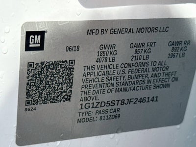 2018 Chevrolet Malibu LT