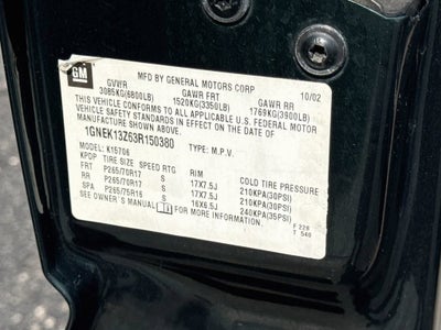 2003 Chevrolet Tahoe Z71