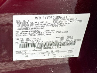 2018 Ford Flex Limited