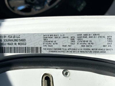 2022 RAM 2500 Tradesman