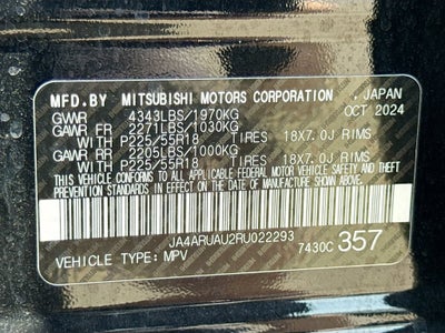 2024 Mitsubishi Outlander Sport 2.0 SE AWC