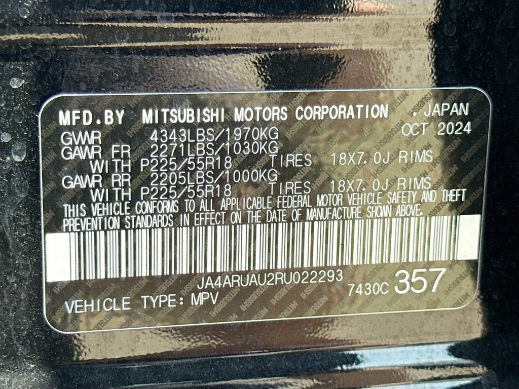 2024 Mitsubishi Outlander Sport 2.0 SE AWC