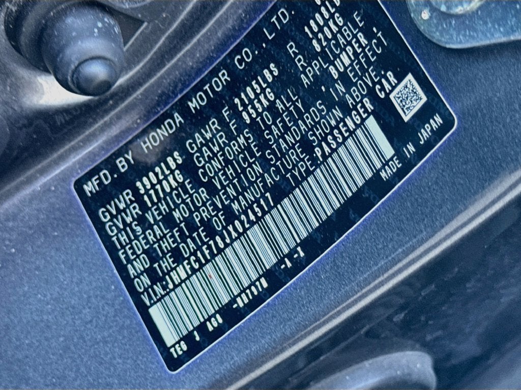 2018 Honda Civic EX-L