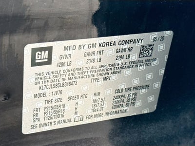 2020 Chevrolet Trax LT