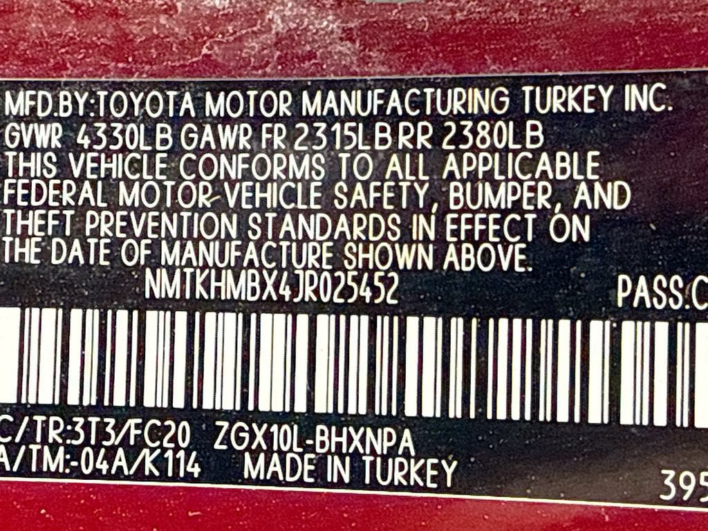 2018 Toyota C-HR XLE Premium