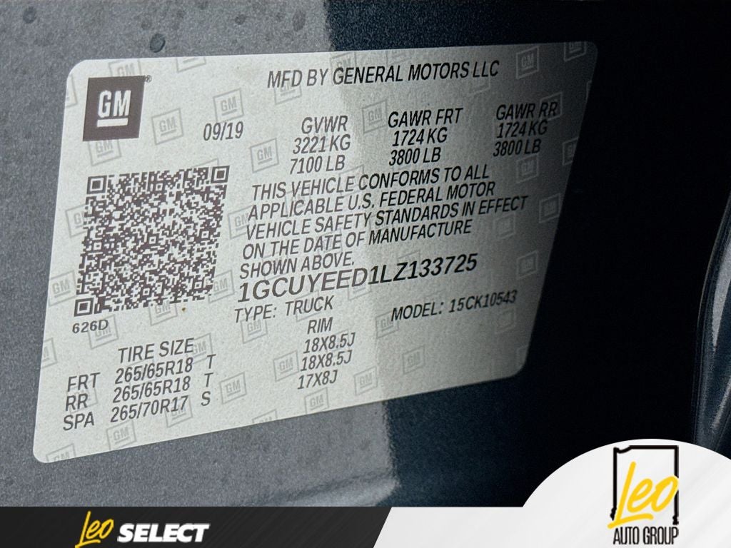 2020 Chevrolet Silverado 1500 RST