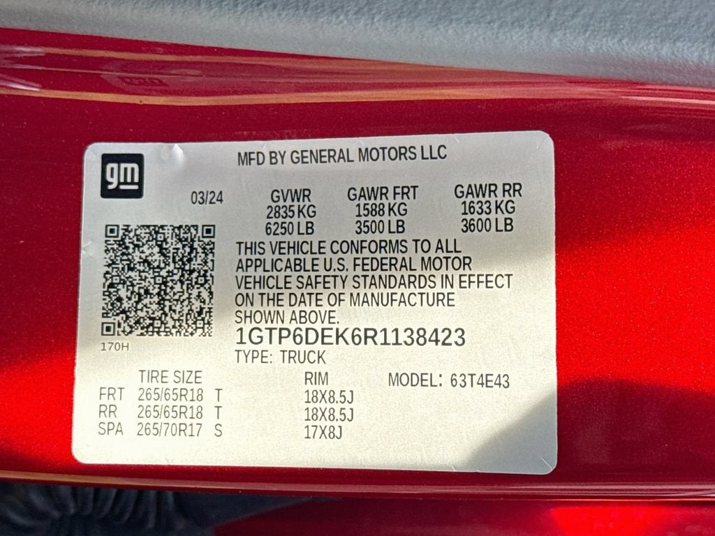 2024 GMC Canyon AT4
