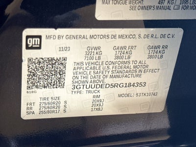 2024 GMC Sierra 1500 SLT