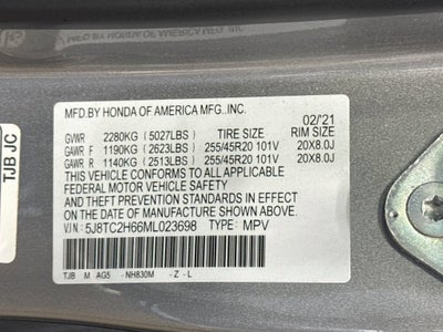2021 Acura RDX A-SPEC Package
