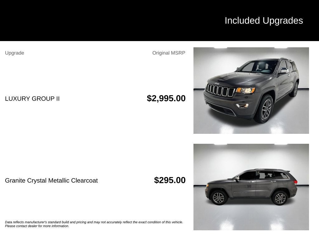 2021 Jeep Grand Cherokee Limited 4x4