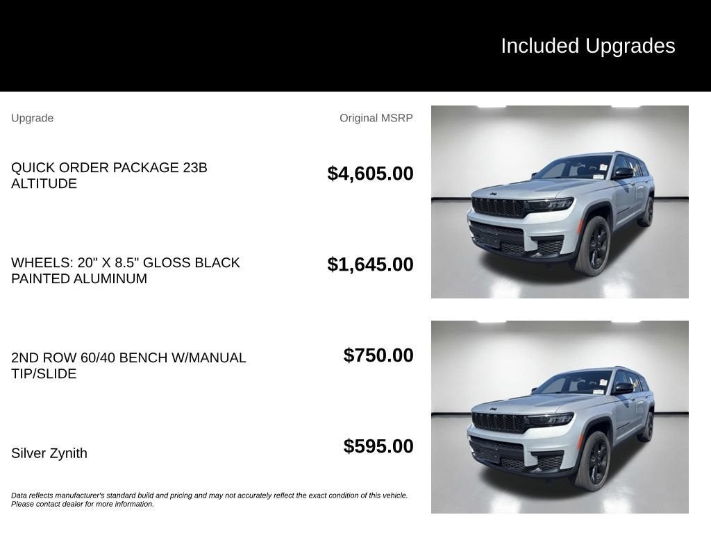 2023 Jeep Grand Cherokee L Altitude 4x4