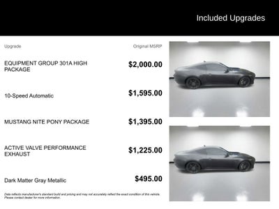 2024 Ford Mustang GT Fastback