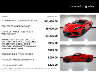 2020 Chevrolet Corvette Stingray 3LT