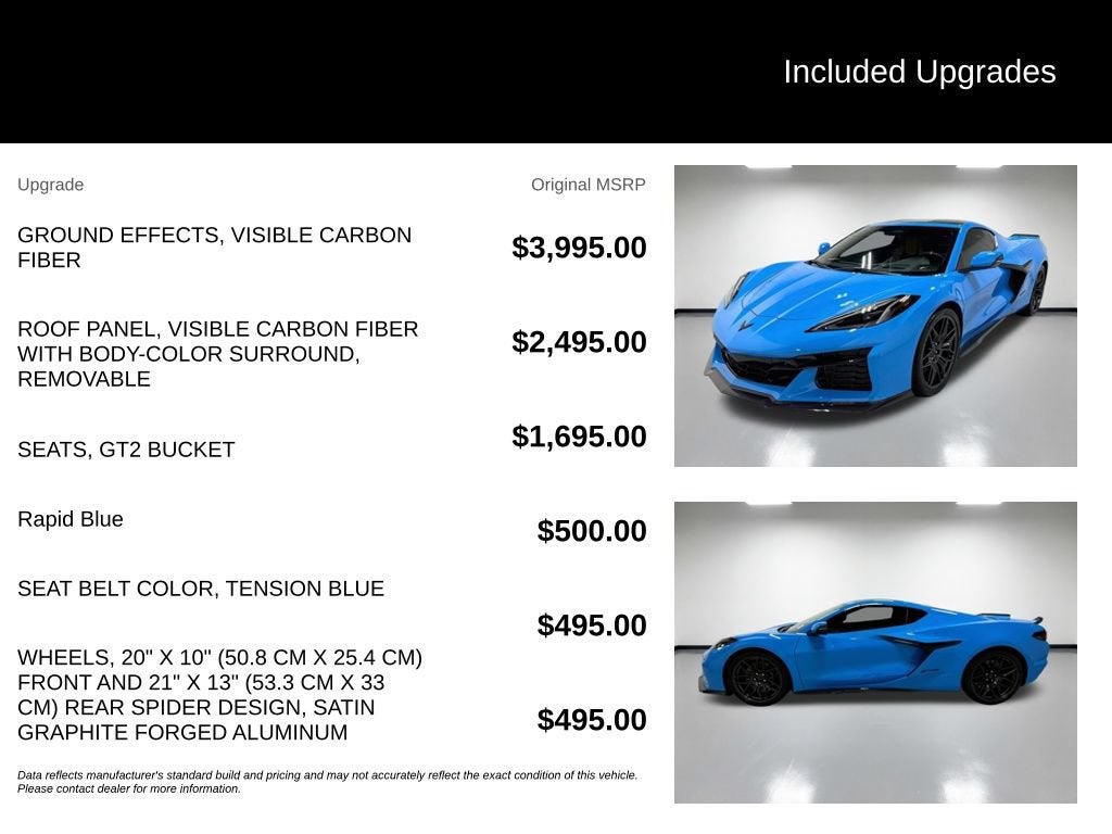 2024 Chevrolet Corvette Z06 2LZ