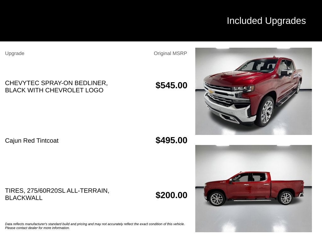2020 Chevrolet Silverado 1500 LTZ