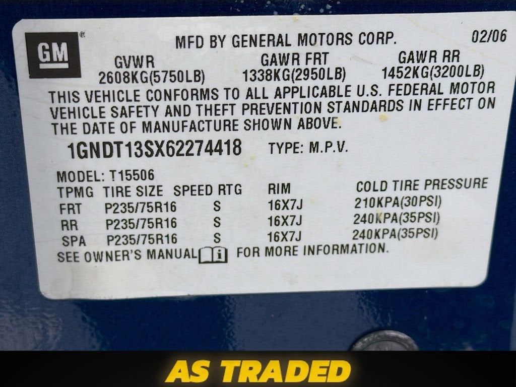 2006 Chevrolet Trailblazer LS