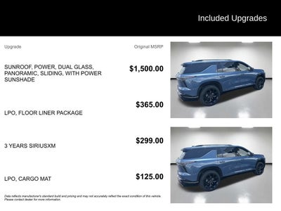 2025 Chevrolet Traverse RS
