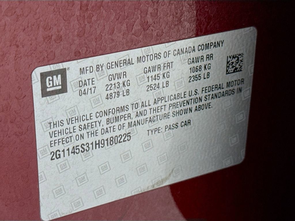 2017 Chevrolet Impala Premier