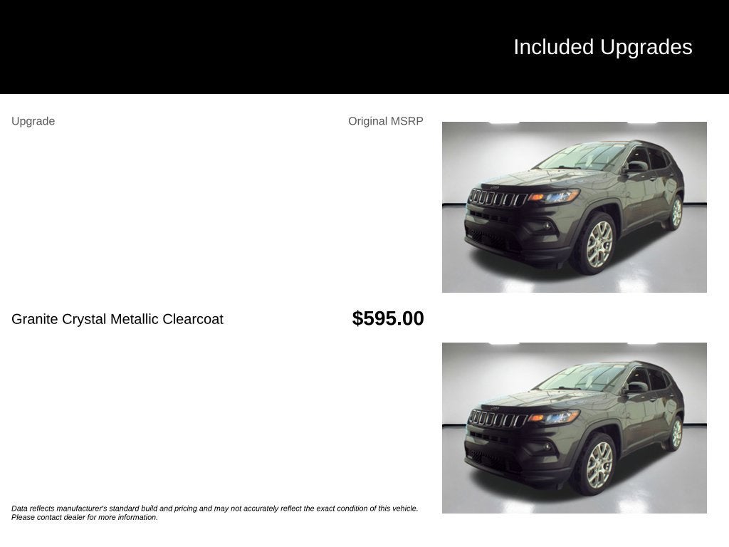 2023 Jeep Compass Latitude Lux FWD