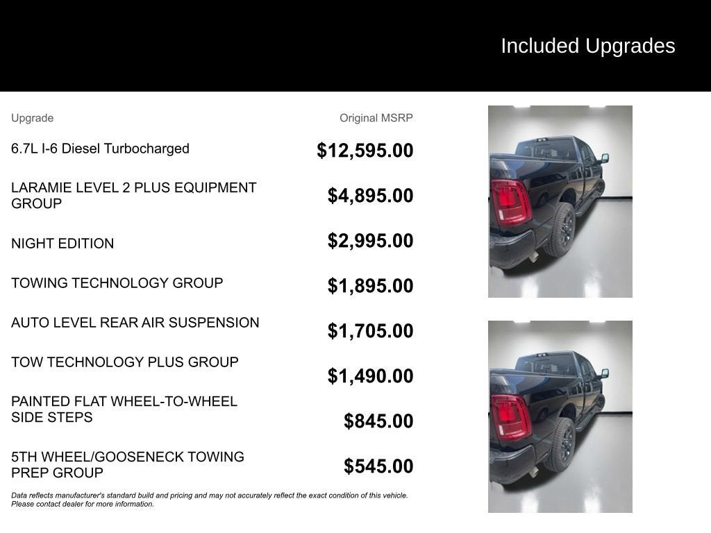 2025 RAM 3500 Laramie Crew Cab 4x4 6'4" Box