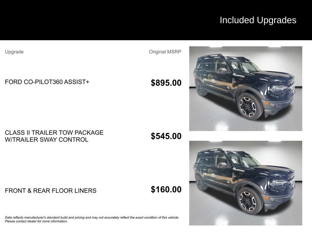 2021 Ford Bronco Sport Outer Banks