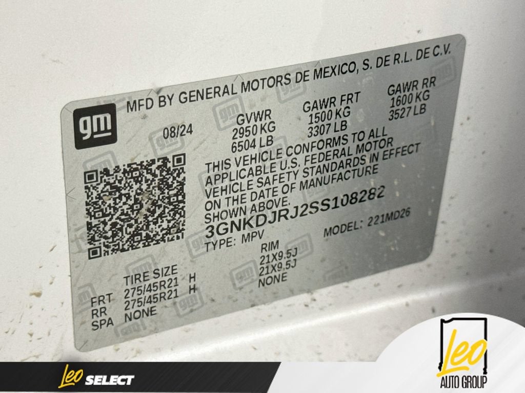 2025 Chevrolet Blazer EV RS