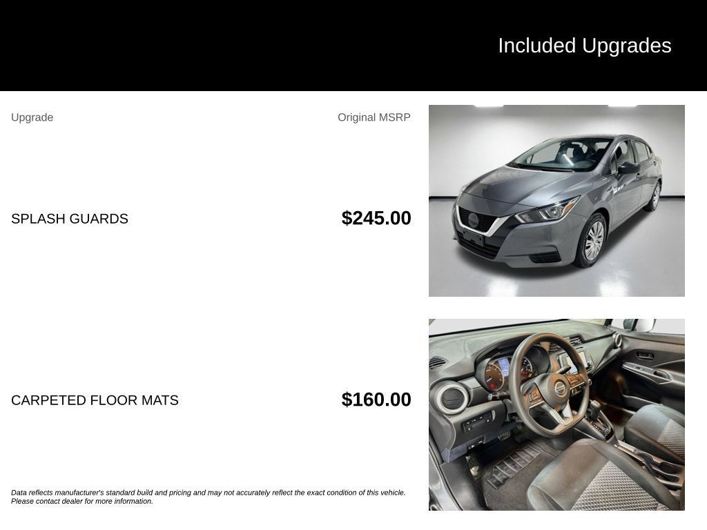 2021 Nissan Versa S