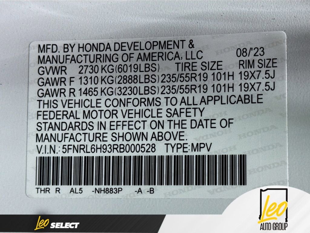 2024 Honda Odyssey Elite