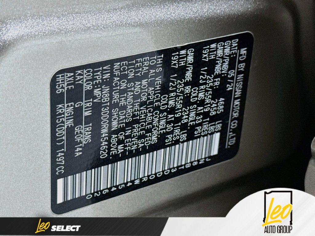 2024 Nissan Rogue Platinum Intelligent AWD