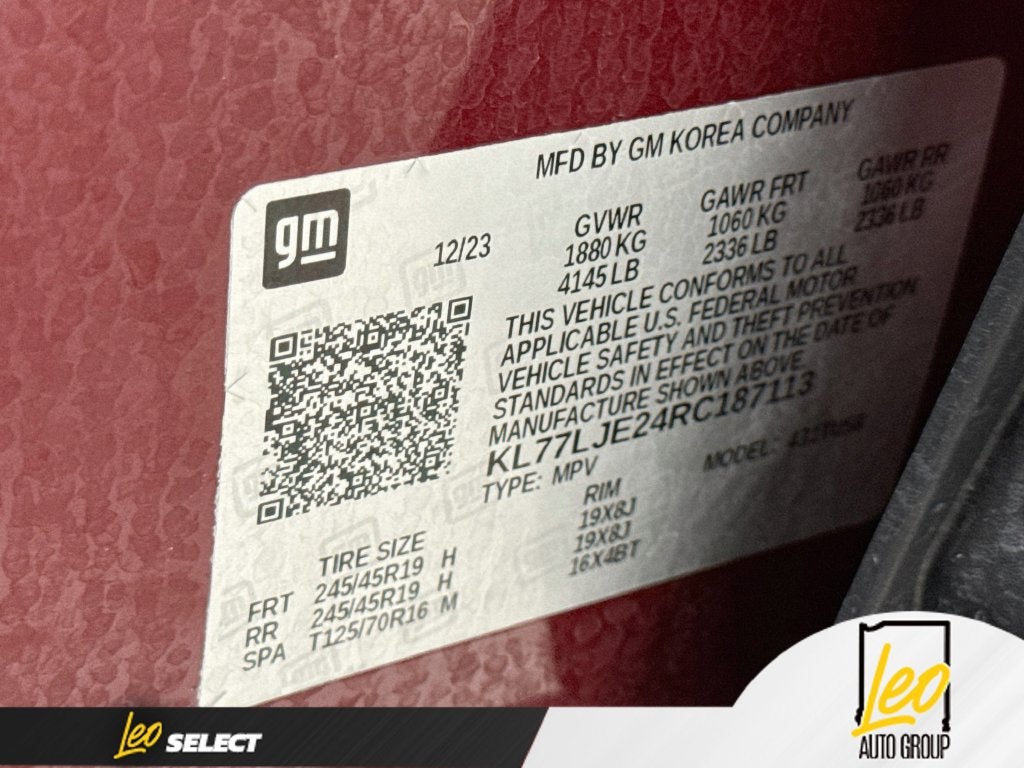 2024 Chevrolet Trax 2RS