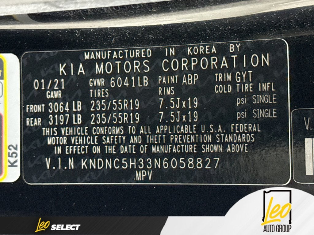 2022 Kia Carnival MPV EX