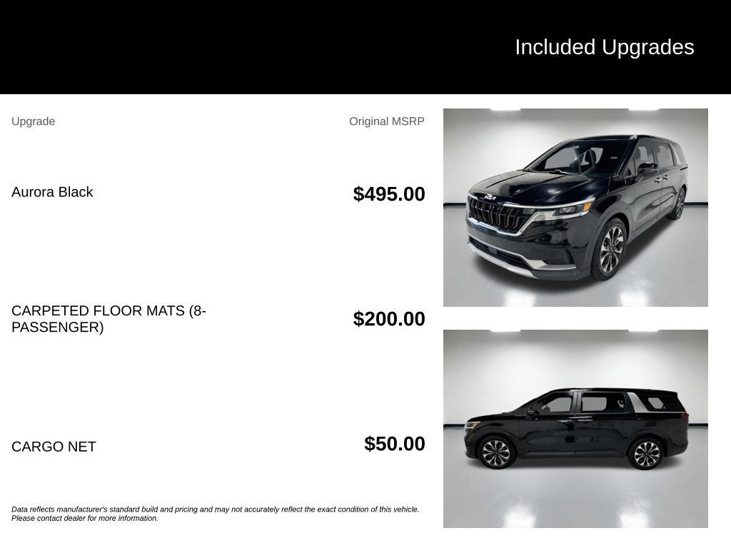 2022 Kia Carnival MPV EX