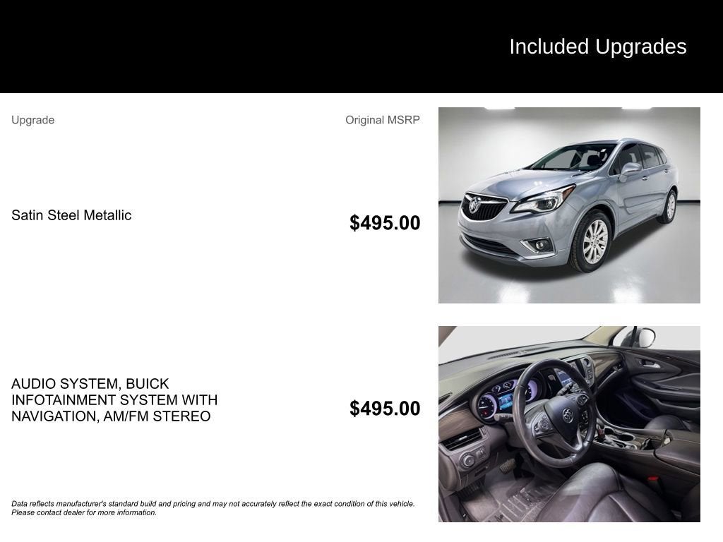 2020 Buick Envision Essence Group