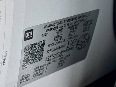2022 GMC Yukon SLE