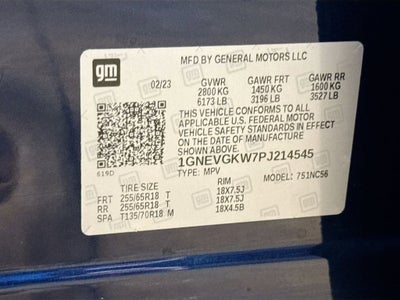 2023 Chevrolet Traverse LT Cloth