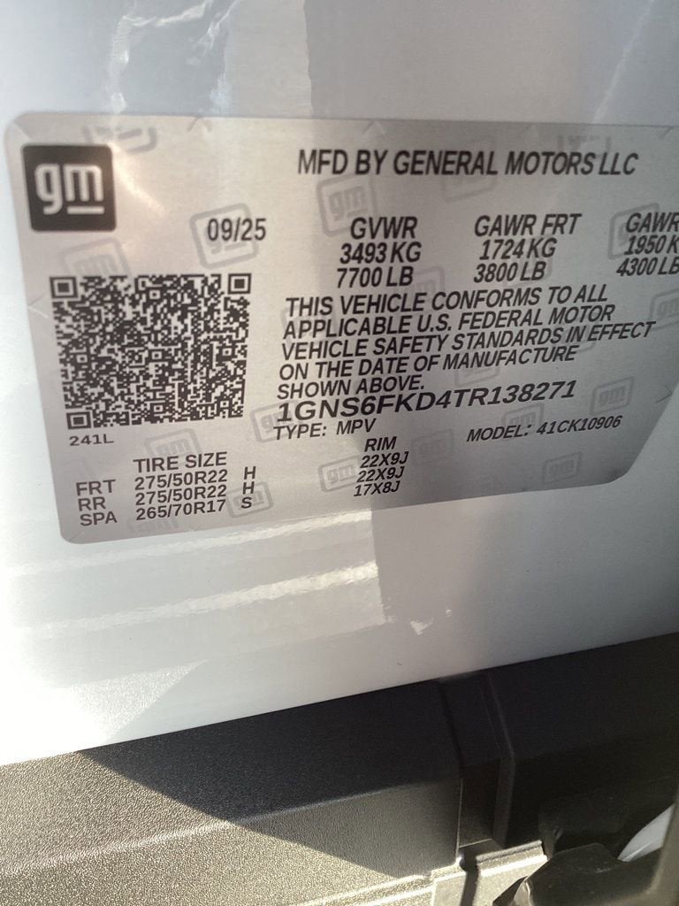 2026 Chevrolet Suburban Premier