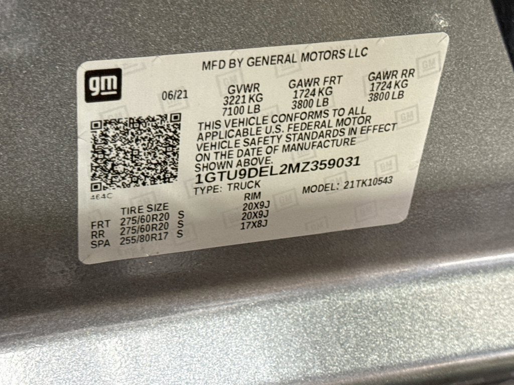 2021 GMC Sierra 1500 SLT