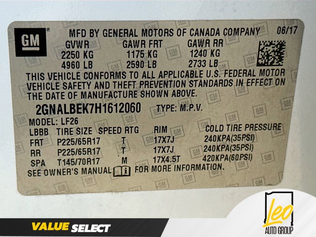 2017 Chevrolet Equinox LS