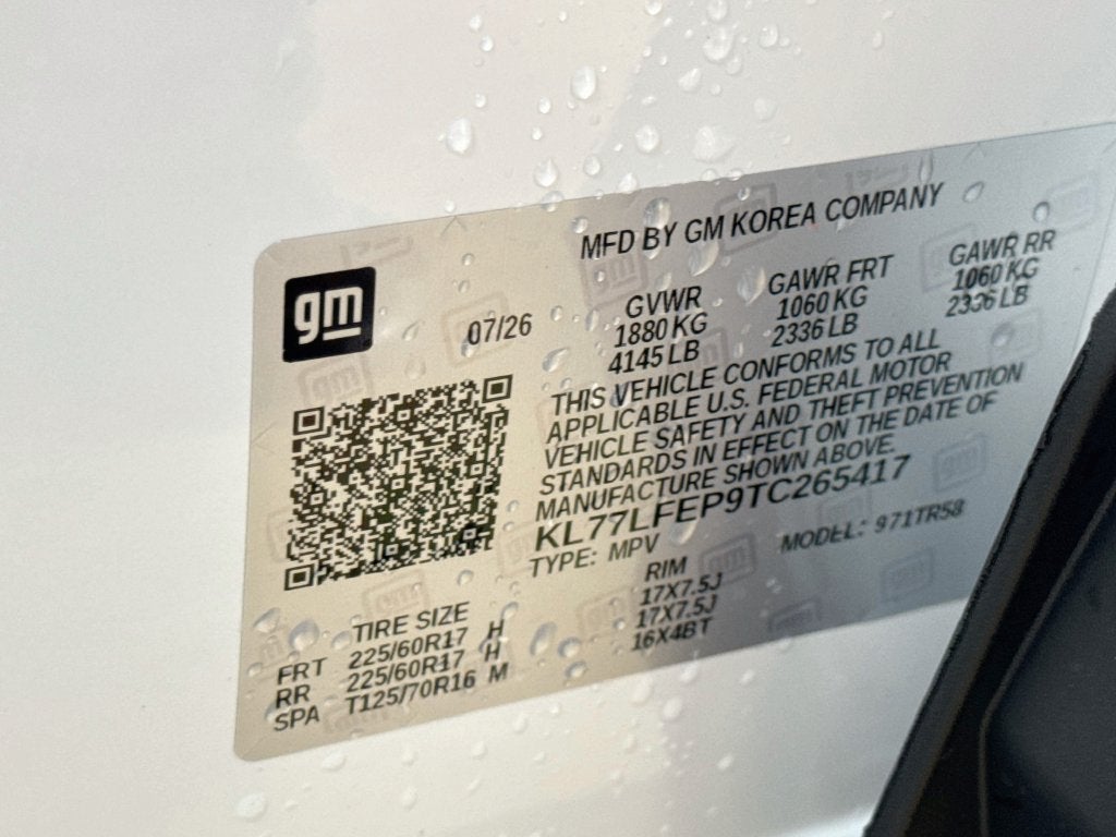 2026 Chevrolet Trax LS