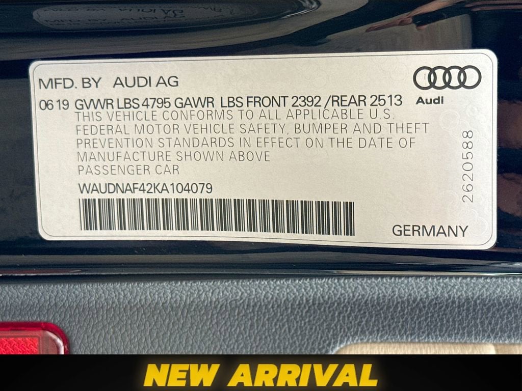 2019 Audi A4 Premium