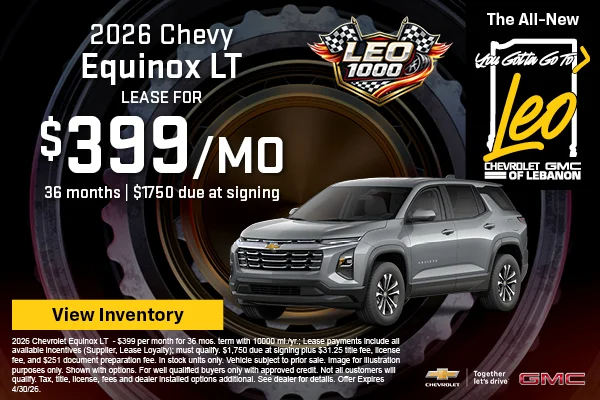 2026 Chevy Equinox LT