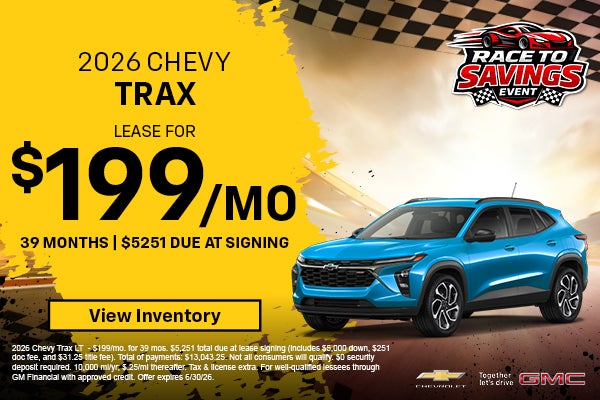 2026 Chevy Trax
